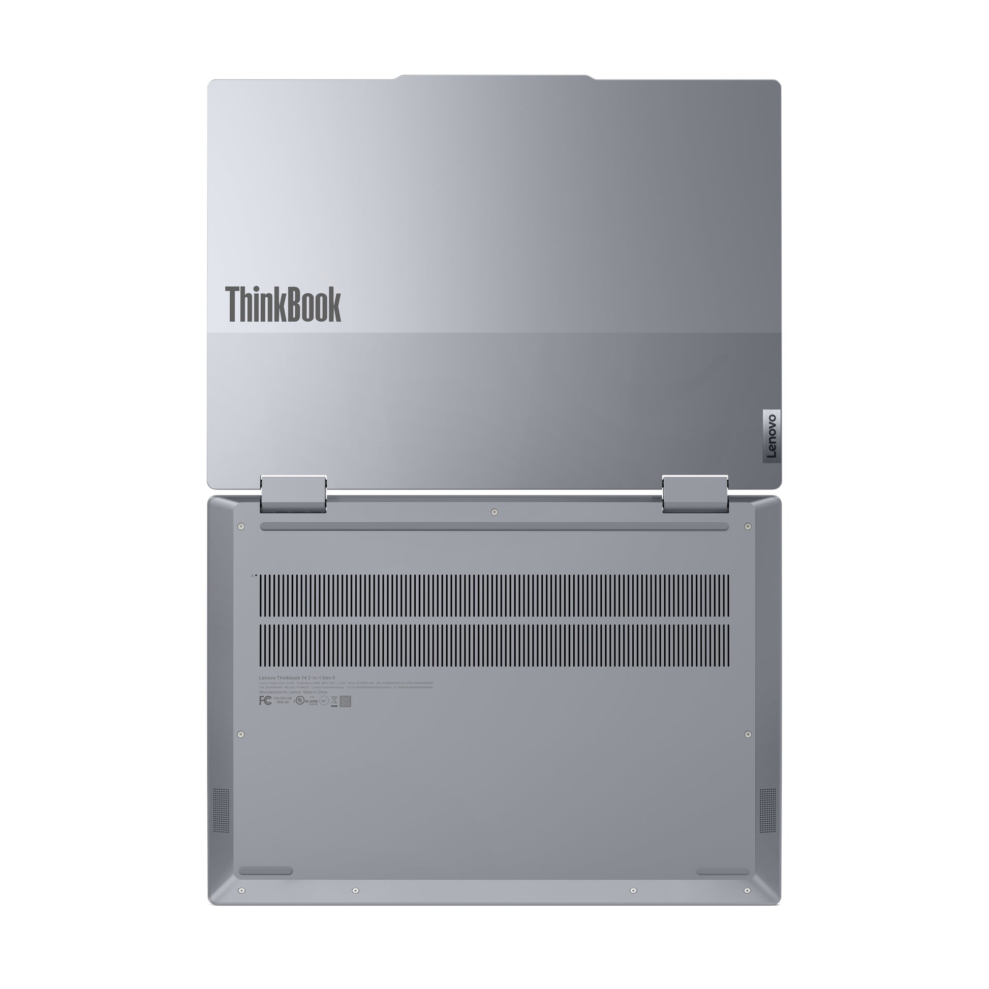 Lenovo ThinkBook 14 2-in-1 G5 IAU Hybrid (2-in-1) – Aluminium, Grau