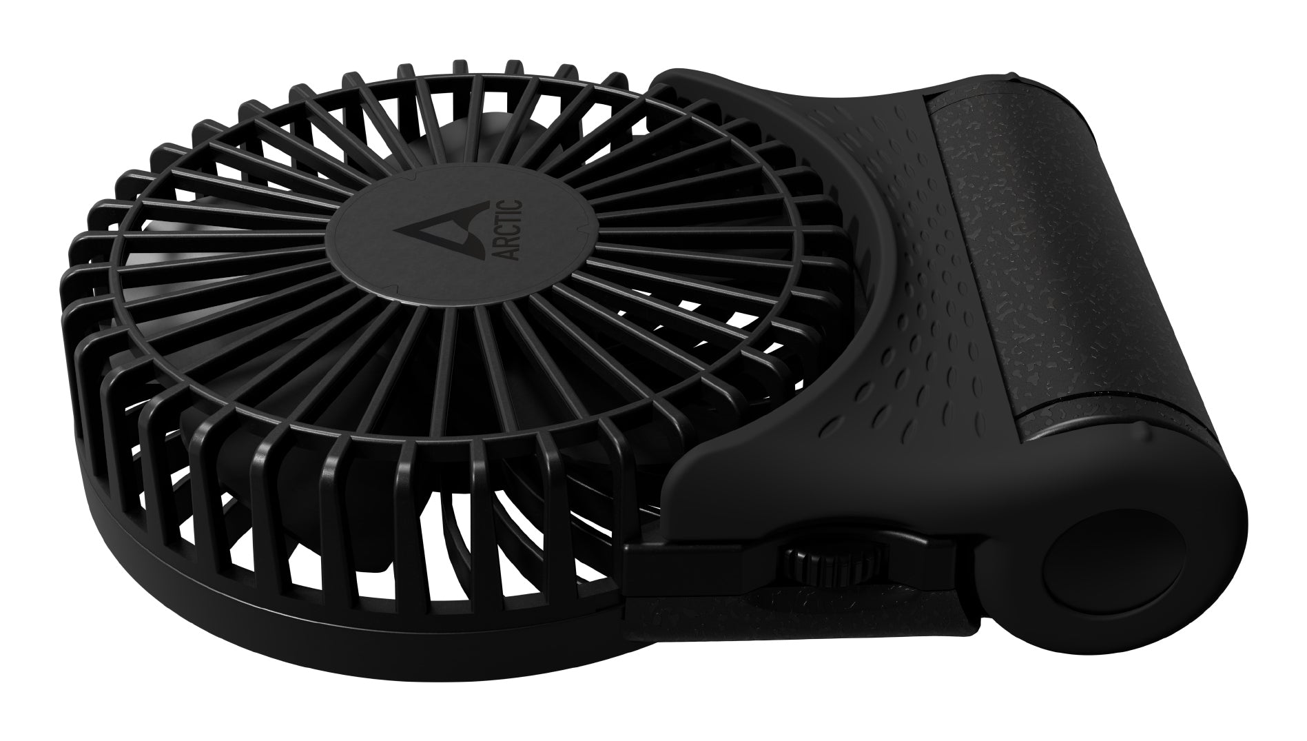 ARCTIC Handventilator Summair2Go – 3 Stufen, 5000 mAh, 77 h, Schwarz
