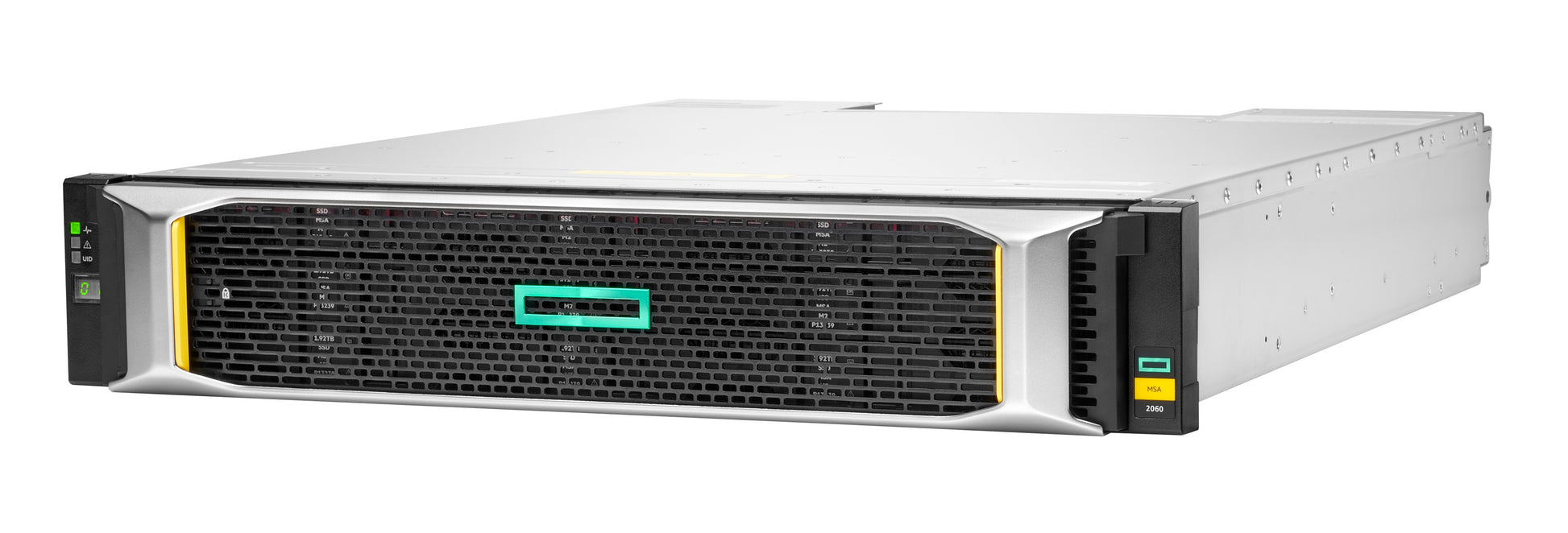 HPE MSA 2060 – 12-Bay Rack 2U SAN – 2×16Gb FC, 8 Ports – für 3,5" LFF HDD/SSD