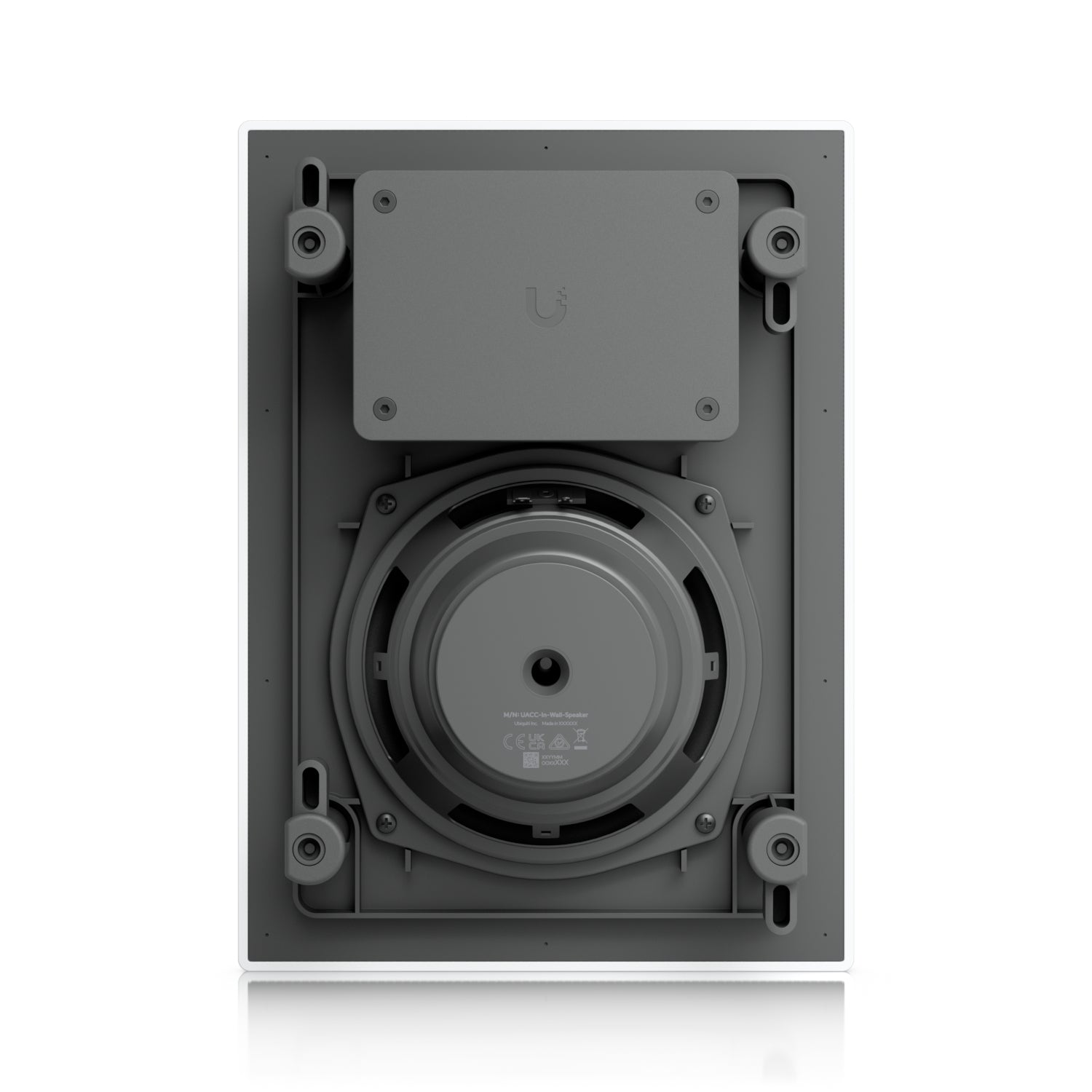 Ubiquiti UACC-IN-WALL-SPEAKER – Einbaulautsprecher – 2-Wege, 6,5", 8 Ω, Weiss