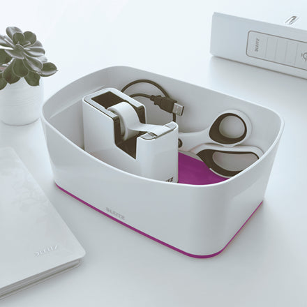Leitz Handabroller 53641062 – Kunststoff (PS), violett, weiss