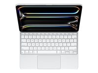 Apple Magic Keyboard Tastatur-Case für iPad Pro 13" (M4) – QWERTY (US), mit Trackpad, Beleuchtung – Weiss