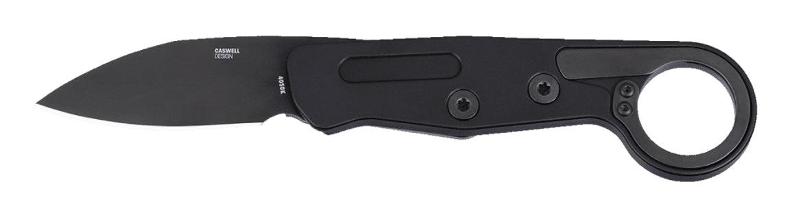 CRKT Provoke EDC – Klappmesser 65 mm, Aluminium, arretierbare Klinge, schwarz