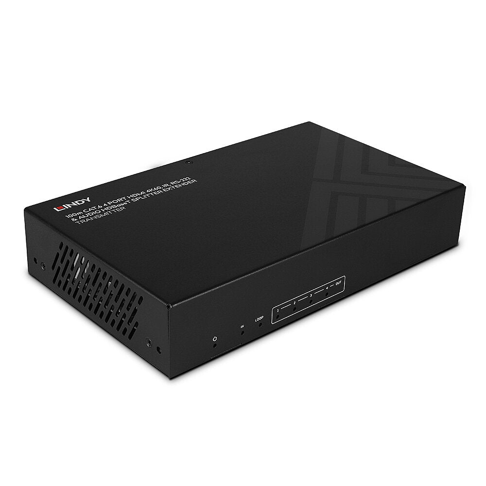 Lindy HDMI-Matrix, 4-Port, 4K60, HDBaseT über Cat-6, bis 100 m