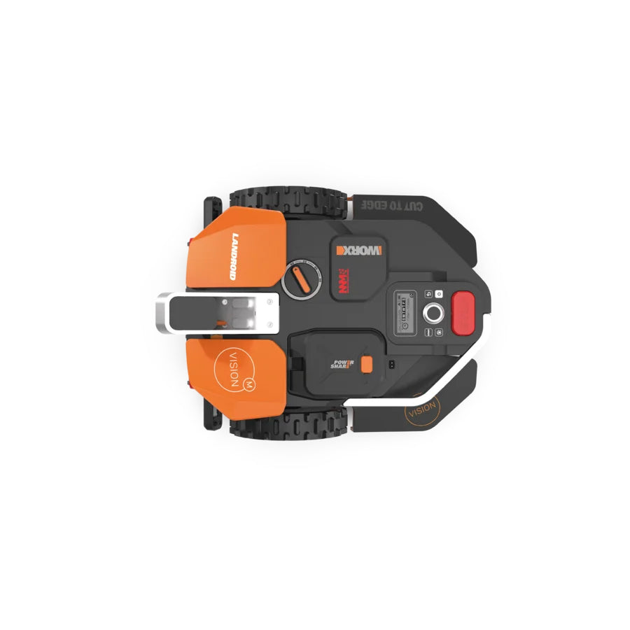 WORX Landroid Vision M800 Rasenmähroboter – 20 V – Schnittbreite 19 cm – Mähfläche 800 m² – 4 Ah