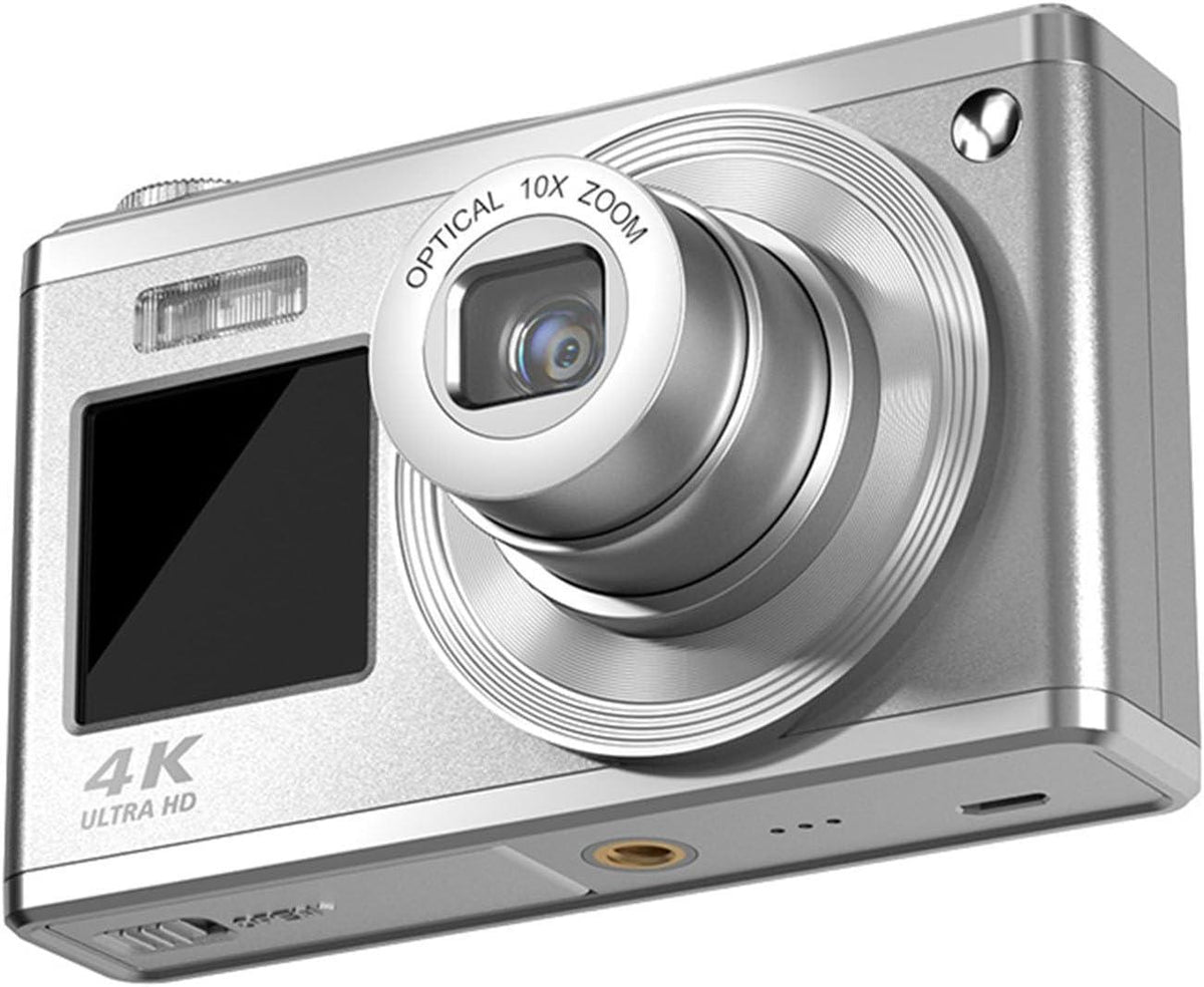 AgfaPhoto Realishot DC9200 – Kompaktkamera, 24 MP, 4K 30 fps, 10× optischer Zoom, Grau