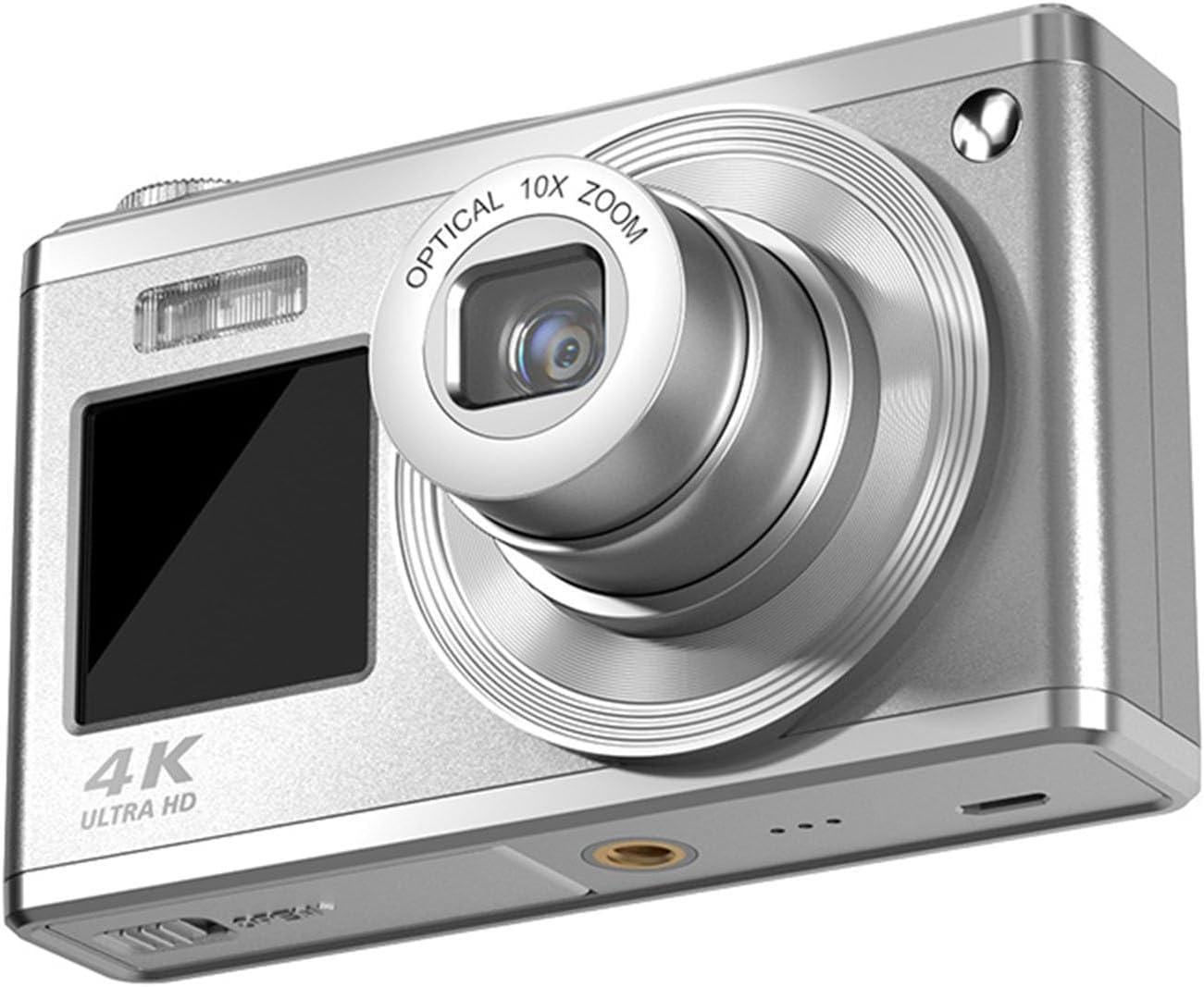 AgfaPhoto Realishot DC9200 Compact – 10× optischer Zoom, 24 MP, 4K, Silber