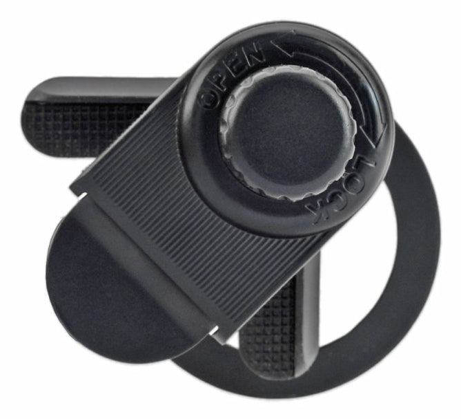 4smarts Auto-Halterung, Lüftungsklemme & Saugnapf, 360° drehbar – universal – Schwarz, ABS/Silikon