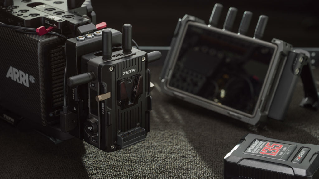Tilta TGA-DVT-V Stromversorgungsmodul V-Mount – für DJI – Schwarz