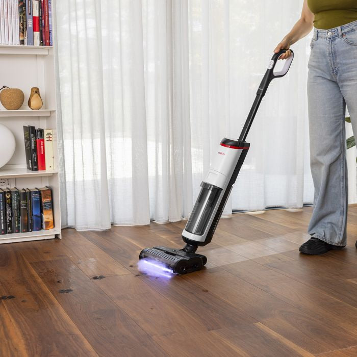 Polti Multiflächenreiniger ROLLYSTEAM WD30C – 450 W, Schmutzwassertank 0,8 l, Akkubetrieb, 21,6 V