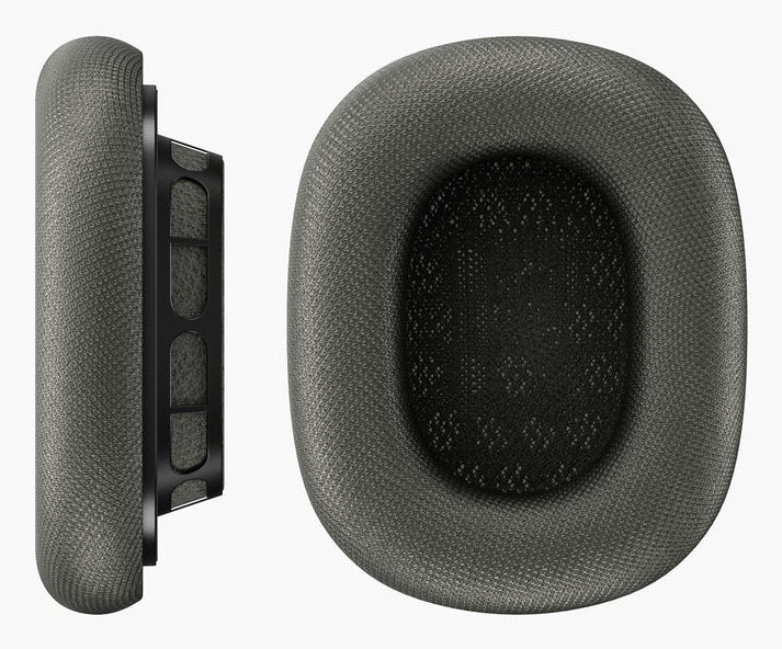 Vonmählen Ohrpolster (Stoff, Schaum) für AirPods Max, Schwarz