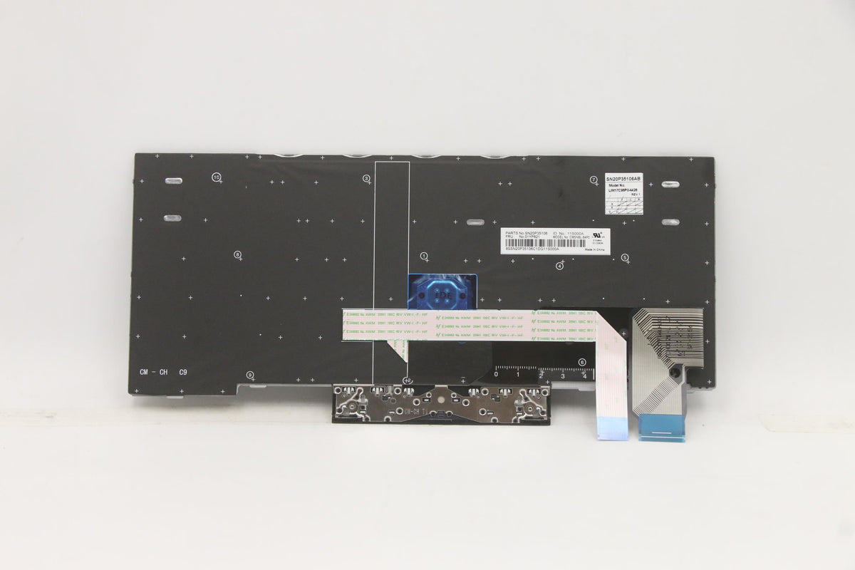 Lenovo Tastatur – Portugiesisch – Silber – für ThinkPad L13 Yoga (20R5, 20R6)