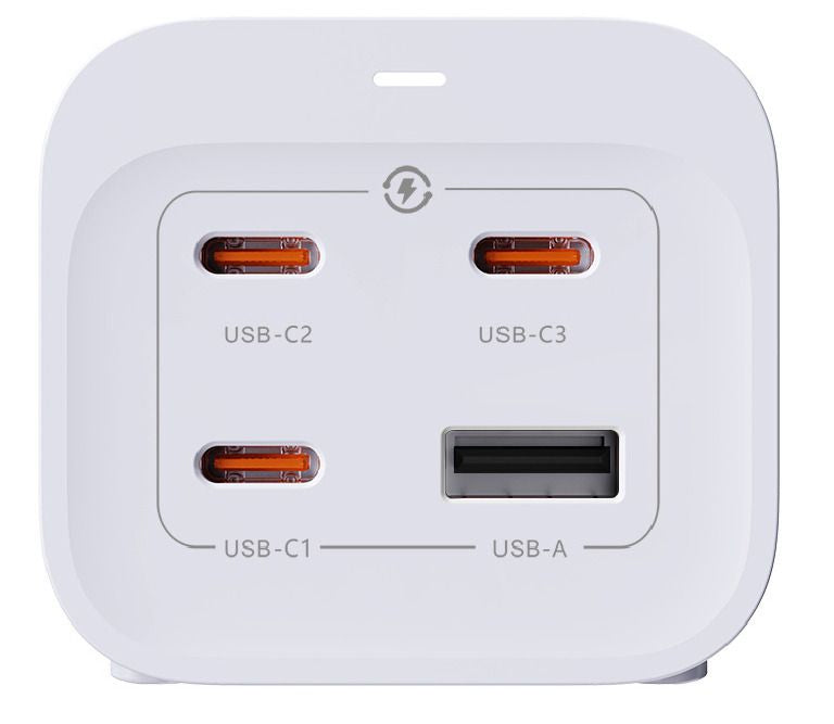M. Schönenberger 24.21367WS Ladestation – 2300 W, 3× USB-C + 1× Micro-USB, PD, QC – für USB-Geräte