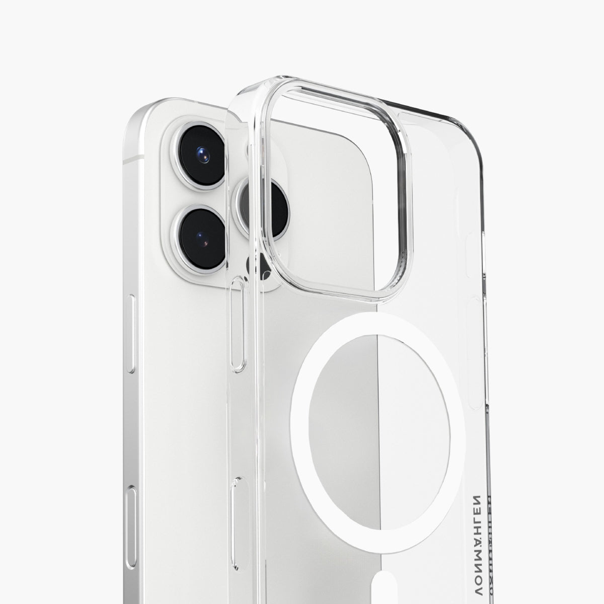 Vonmählen Backcover – für Apple iPhone 16 Pro Max, MagSafe, Gehärtetes Glas, Transparent