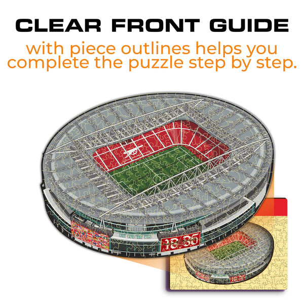 Iconic Puzzles Arsenal FC Emirates Stadium – Logikspiel, ab 10 Jahren
