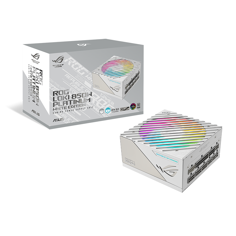ASUS Netzteil – 850 W – für ATX-Motherboards – Weiss