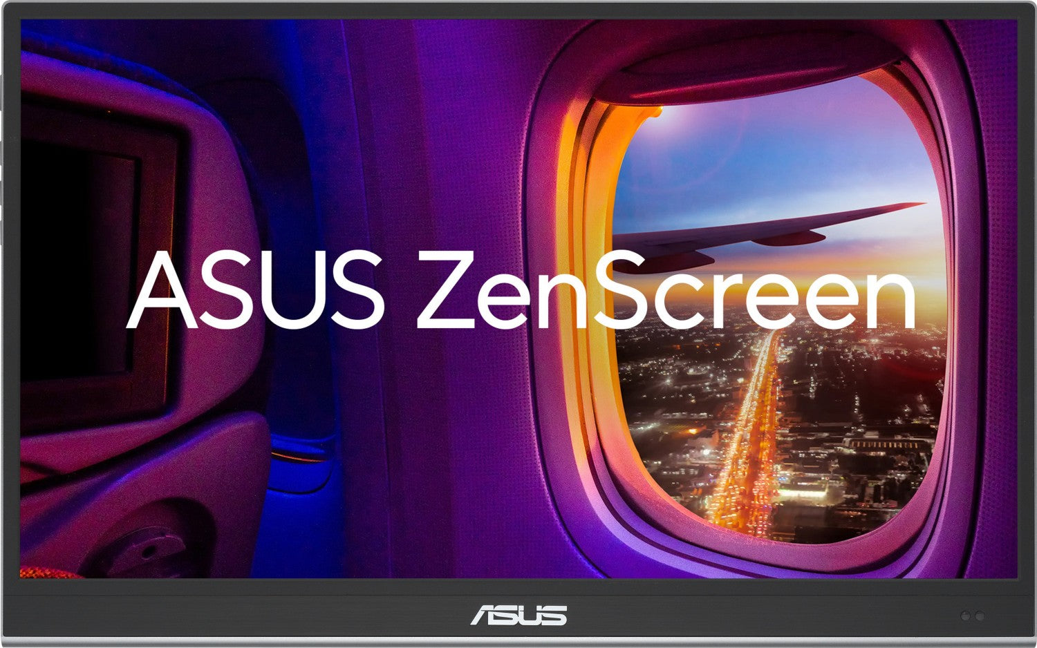 ASUS Zenscreen MQ16AHE – Portabler Monitor, 15,6", 1920 × 1080 (Full HD), OLED, Silber