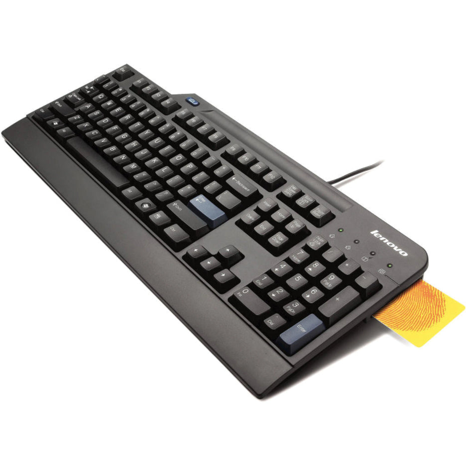 Lenovo 03X7315 – Tastatur – kabelgebunden, USB – mit Handballenauflage – Schwarz