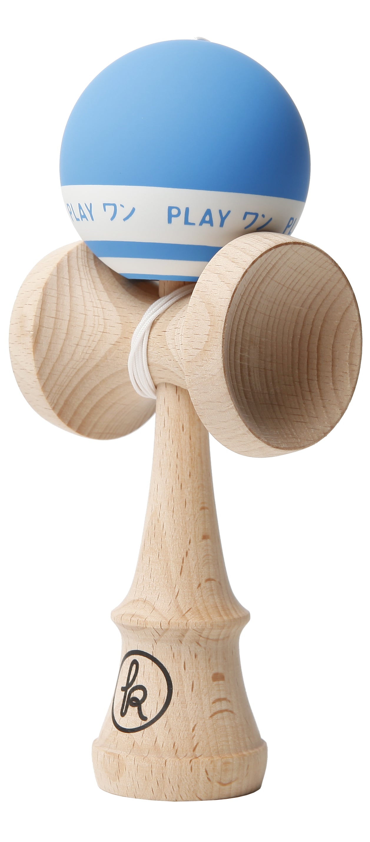 Kendama Europe PLAY One G Kendama – Cloudsurfer – Buche, Blau – ab 7 Jahren