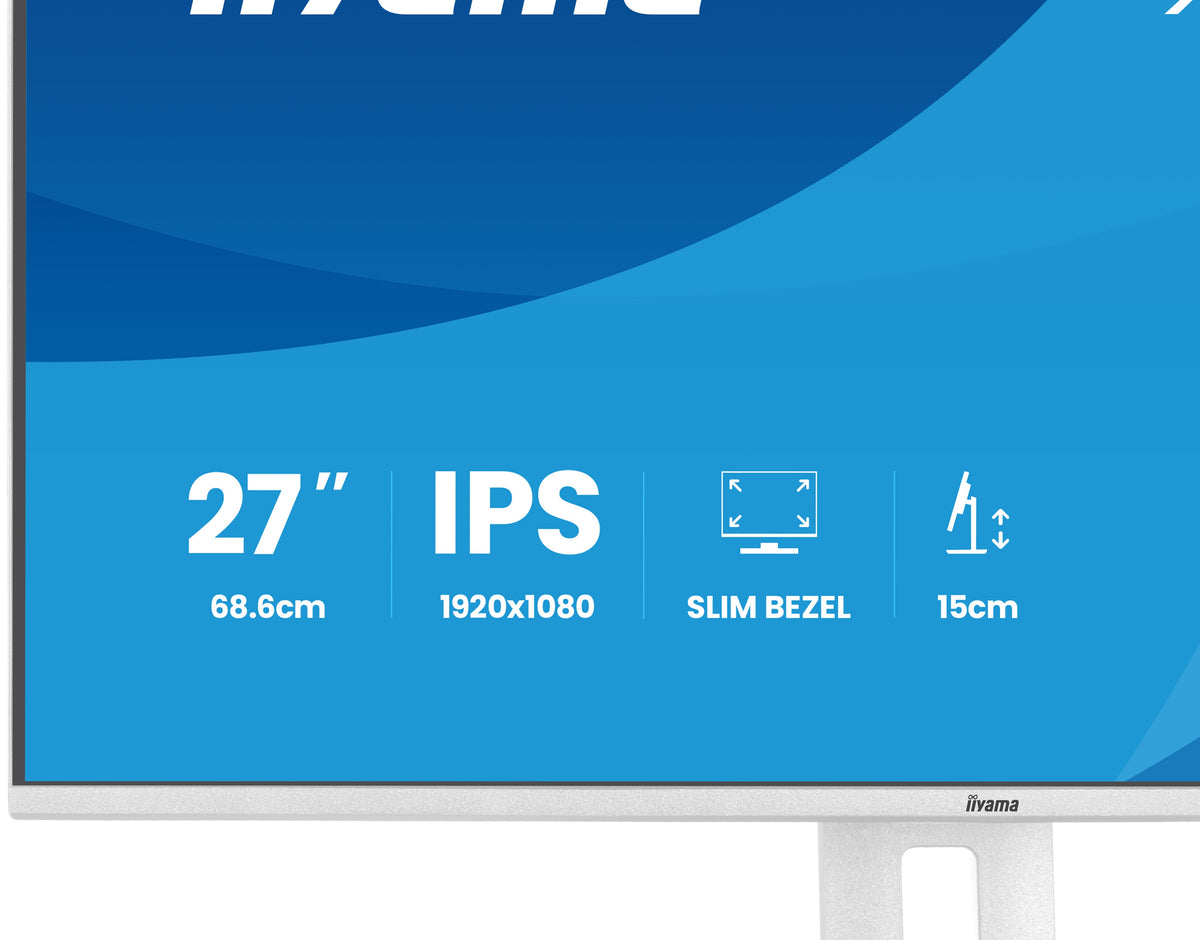 iiyama XB2797HSU-W1 – 27", 1920 × 1080 (Full HD), IPS, 120 Hz, USB-C 5 W