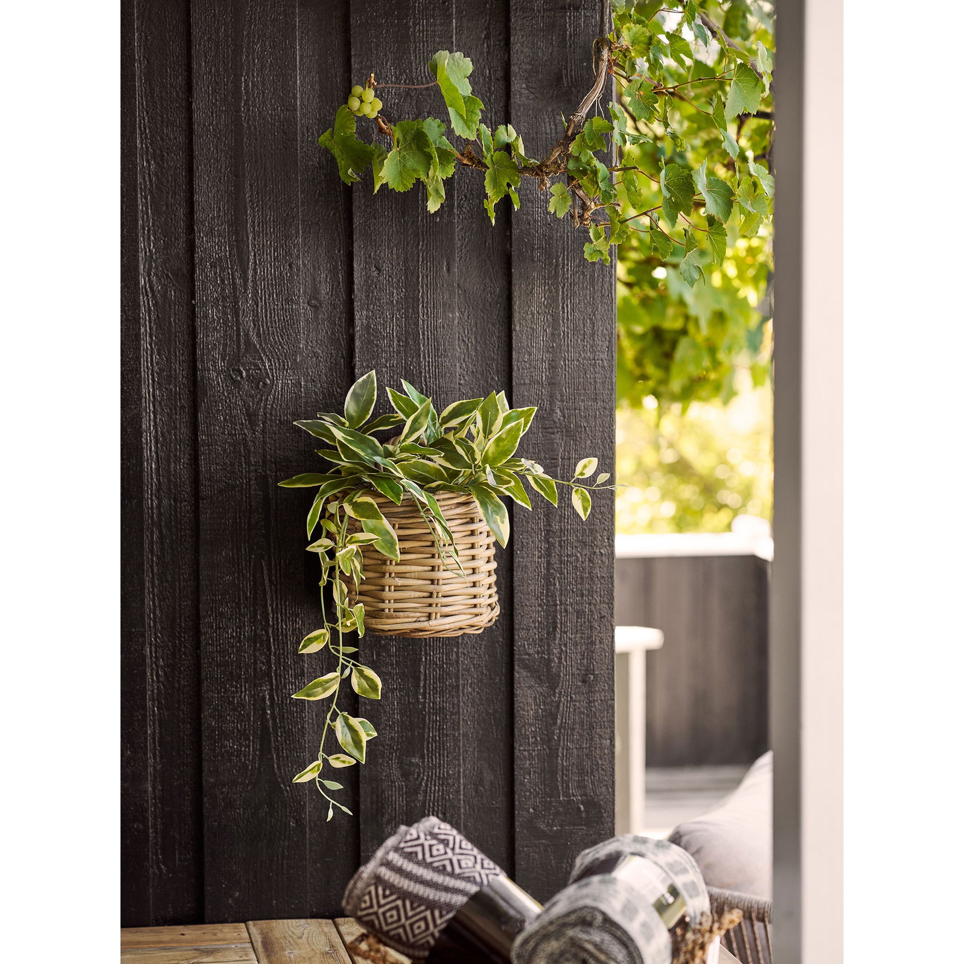 House Nordic Aufbewahrungskorb 2 l – Rattan – Braun – 370 × 270 × 230 mm