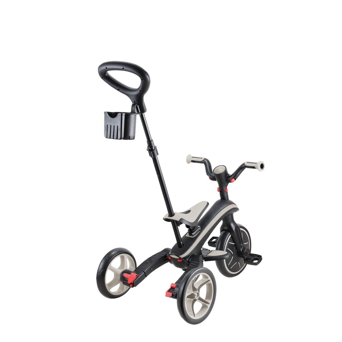 Globber Trike Explorer 4-in-1 Aufsitzlaufrad – faltbar, Pedal-Freilauf, Sonnendach – ab 10 Monaten – Plastik