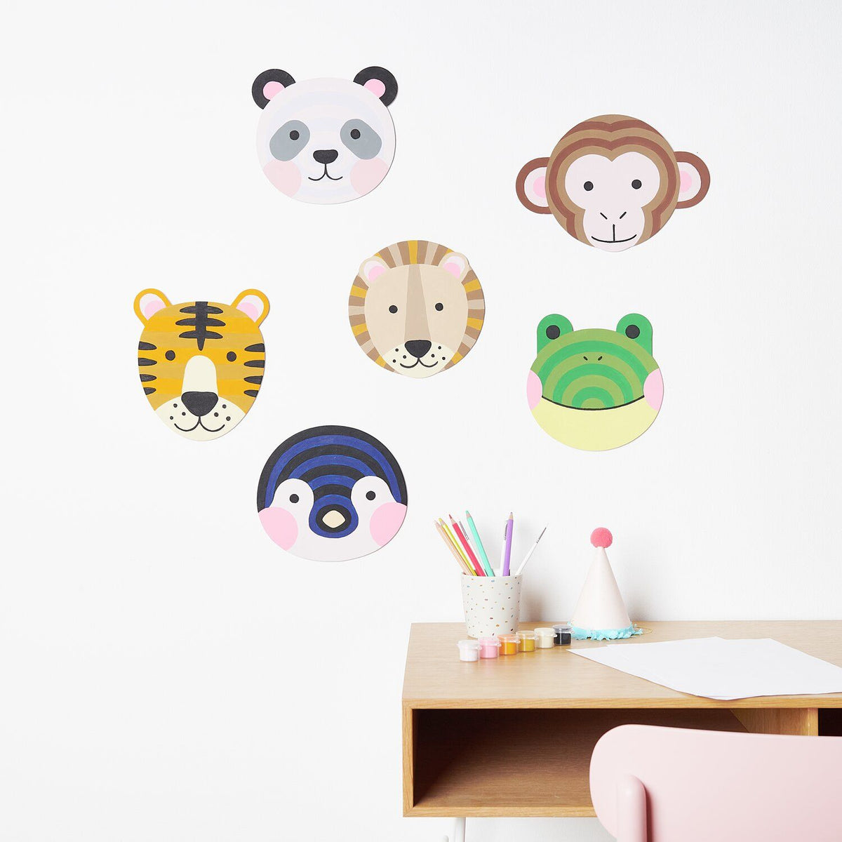 Rico Design Malen-nach-Zahlen-Set – Löwe – 26 × 37 cm – ab 3 Jahren