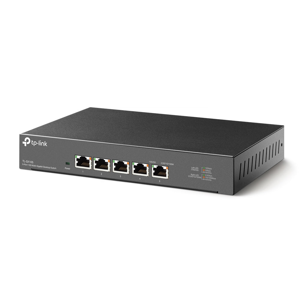 TP-Link TL-SX105 – Unmanaged Switch – 5× 10G, Desktop
