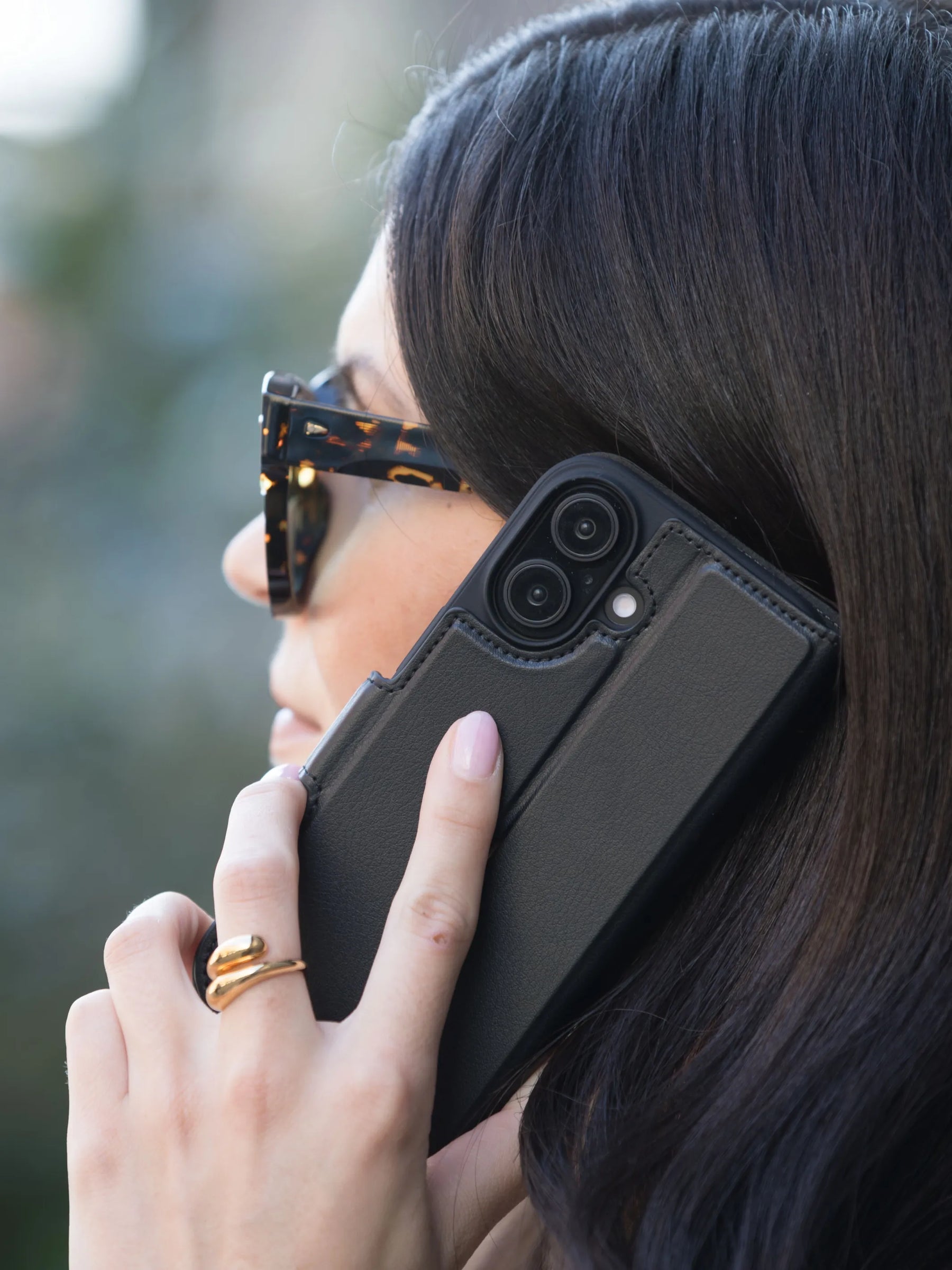 dbramante1928 Oslo Pro Wallethülle – für Samsung Galaxy S24 FE, PU, Magnetverschluss, recyceltes Material