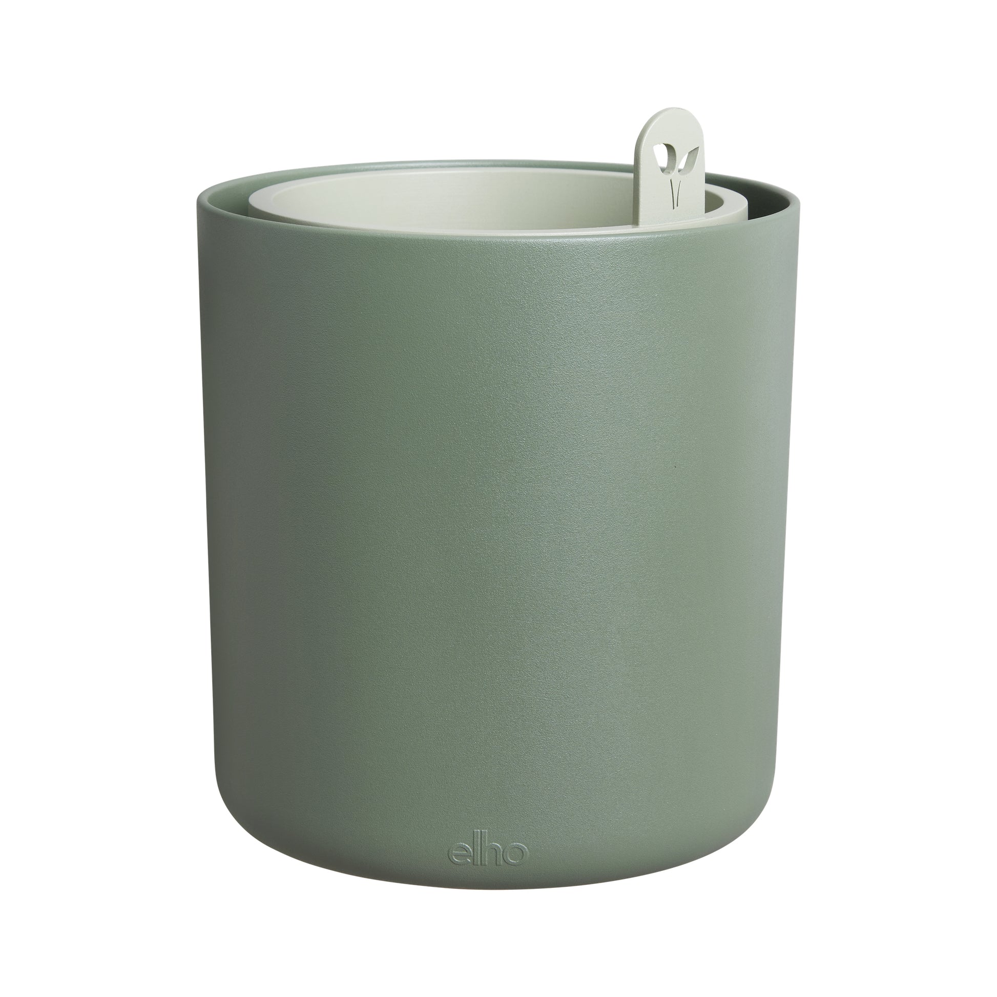 elho Bouncy Basil Schale – Kunststoff, Grün – Ø 17 × 21 cm