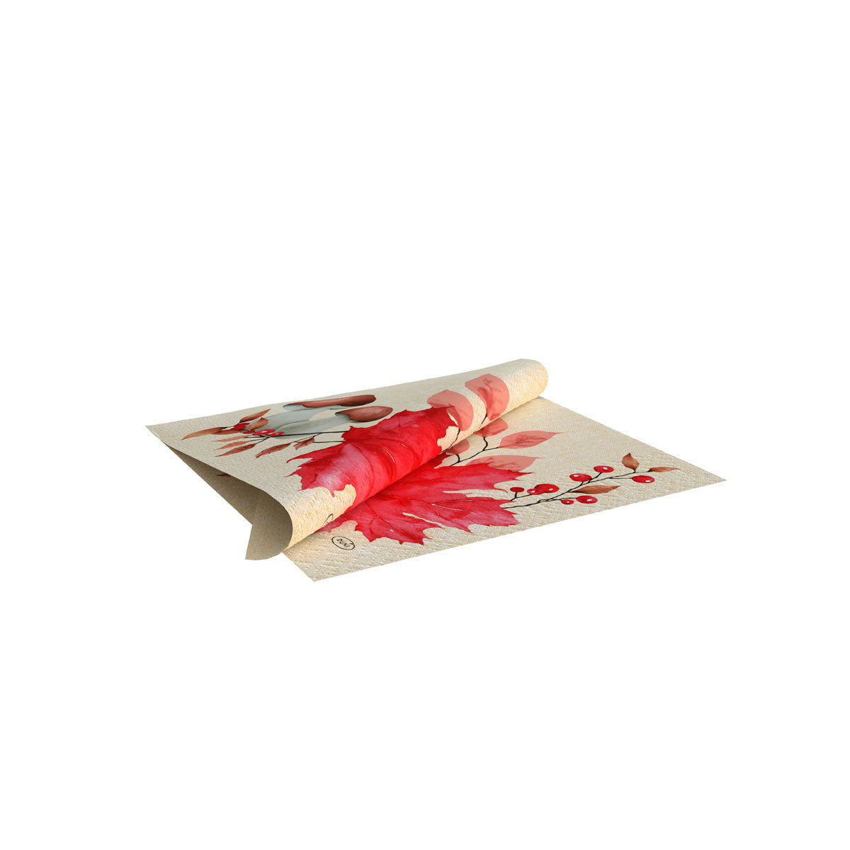 Duni Servietten Woodland – 33 × 33 cm, 3-lagig – 500 Stück