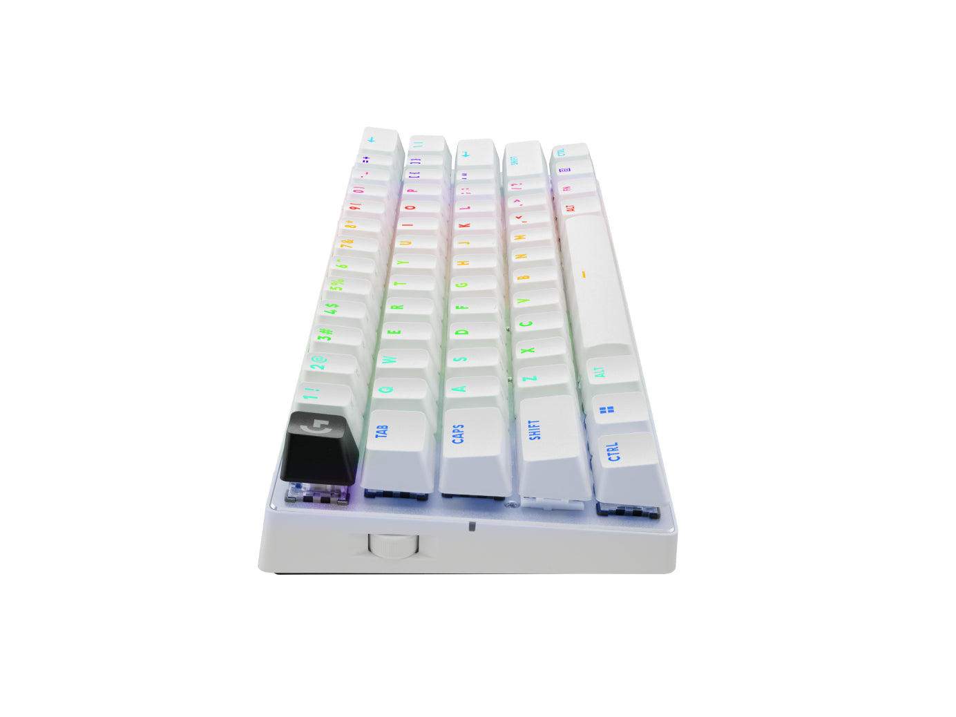 Logitech G PRO X 60 – Tastatur 60% – Mechanisch RGB – Bluetooth & 2,4 GHz (Nano-Empfänger USB-A) – QWERTZ (CH)