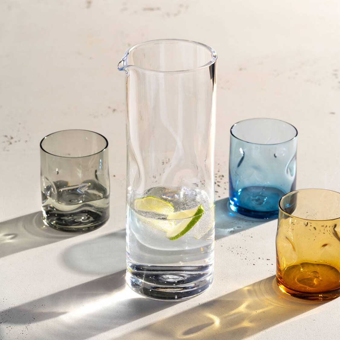 LEONARDO VESUVIO Karaffe – 1 l, Glas, transparent, 1 Stück