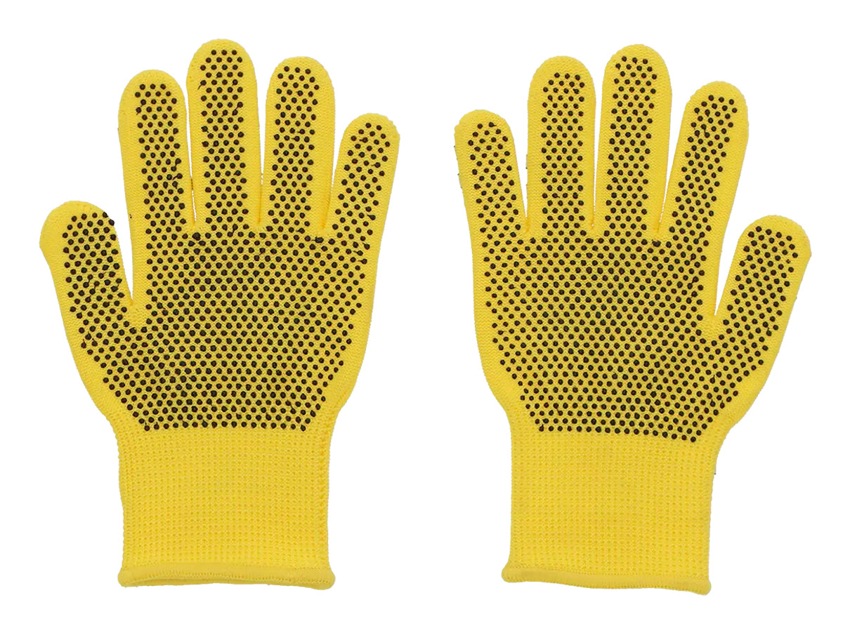Esschert Design Kinderhandschuhe Biene – Universalgrösse, 1 Paar – Polyester/Elasthan, Gelb, Länge 16,5 cm