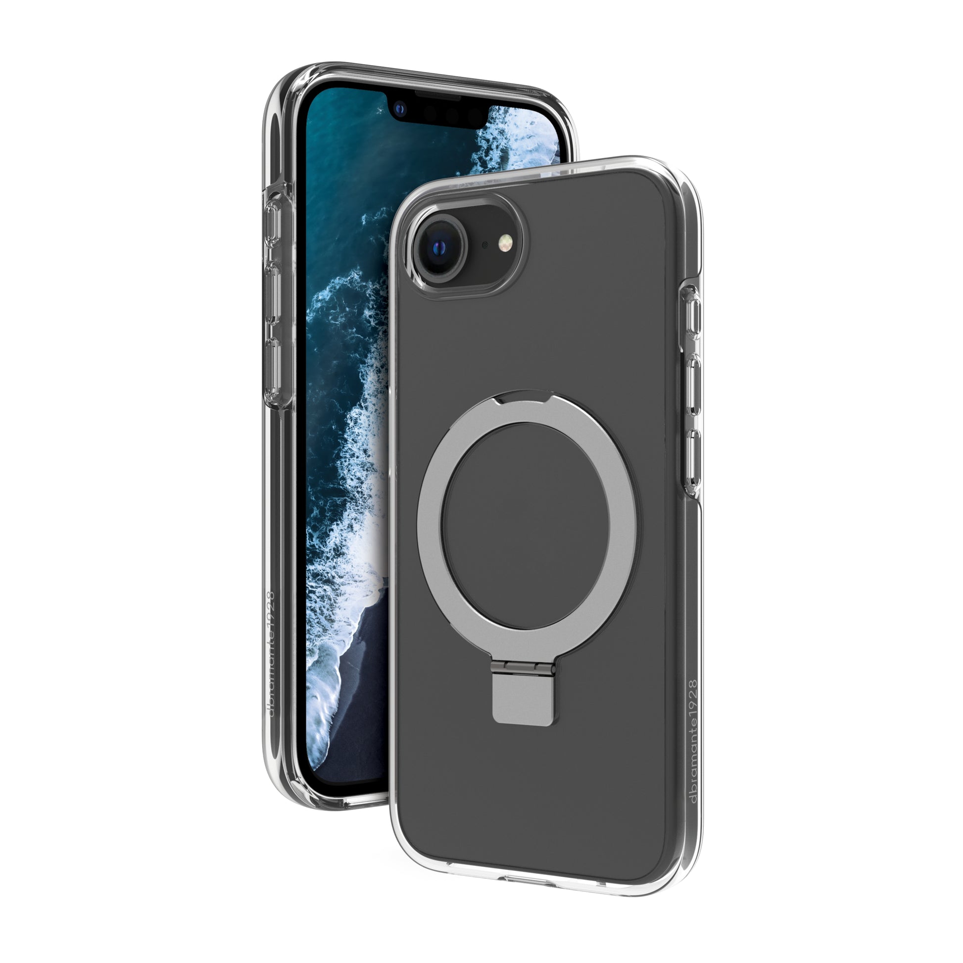 dbramante1928 Iceland Pro Kick Backcover – für Apple iPhone 16e, Transparent, bis 3 m Sturzsicher