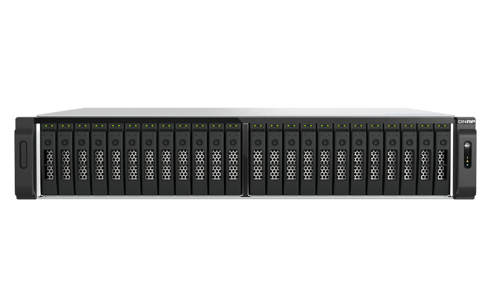 QNAP TS-h3077AFU-R7-64G NAS – 64 GB RAM, 30 Einschübe, 3U
