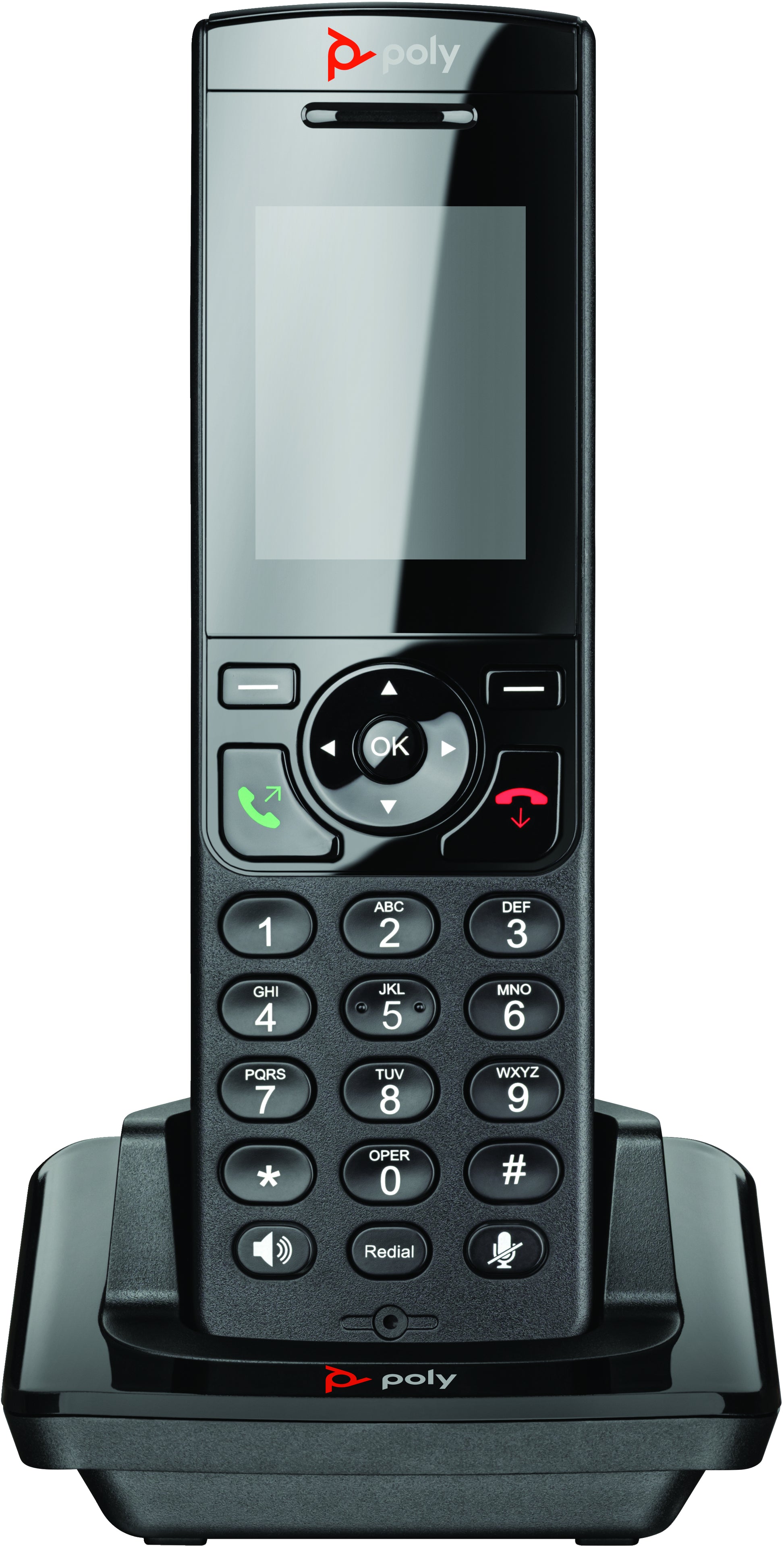 Poly VVX D230/60 – Gürtelclip, für Poly VVX D230, 5 Stück, schwarz