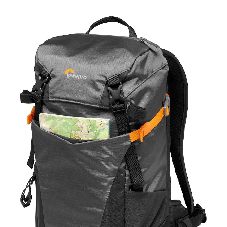 Lowepro PhotoSport BP 15L AW III Kamerarucksack – 15 l, Regenschutz – für Systemkameras und mehr – Grau