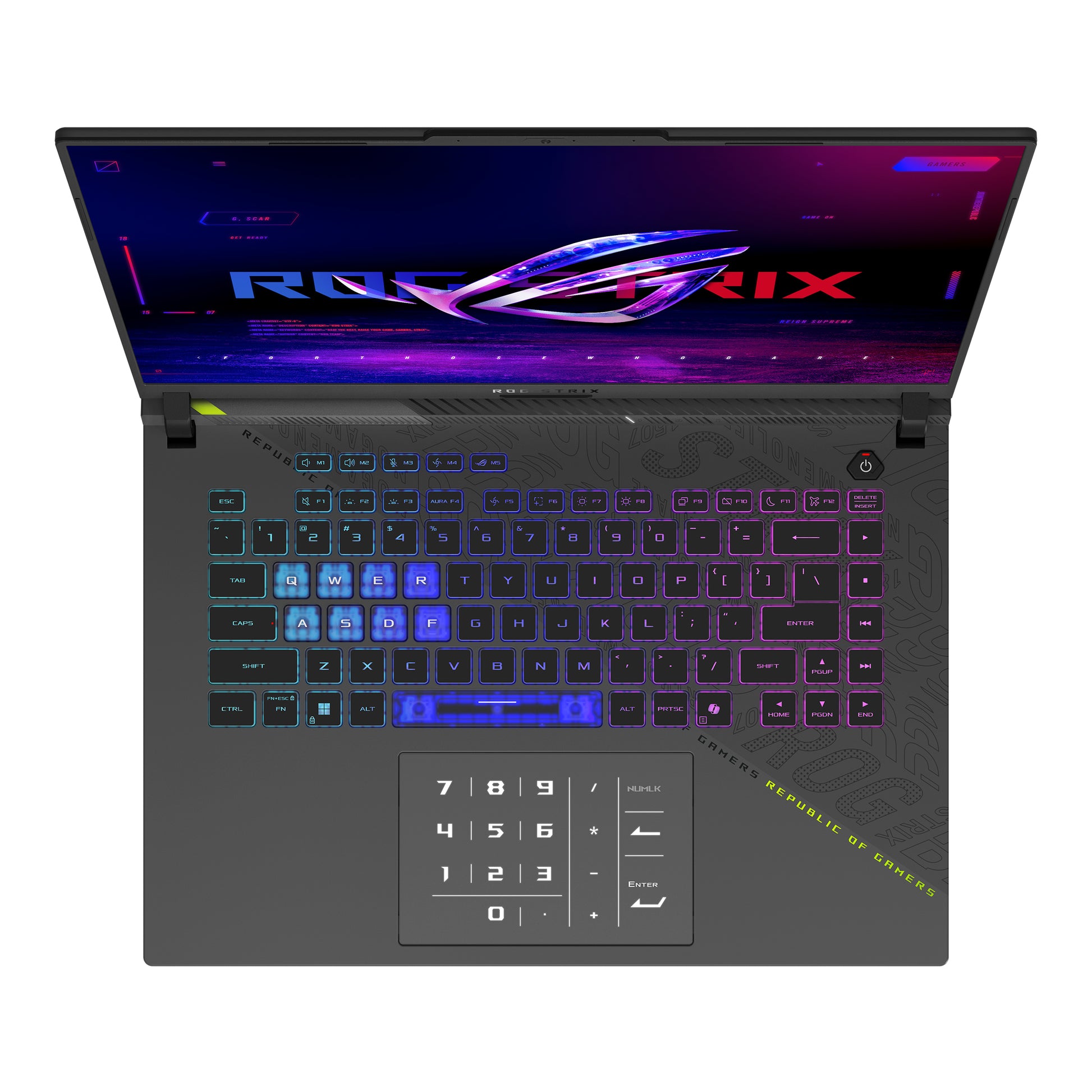 ASUS ROG Strix G16 G614PP – 16" WQXGA, Ryzen 9 8940HX, 32 GB, 1 TB SSD, RTX 5070, Win 11 Home