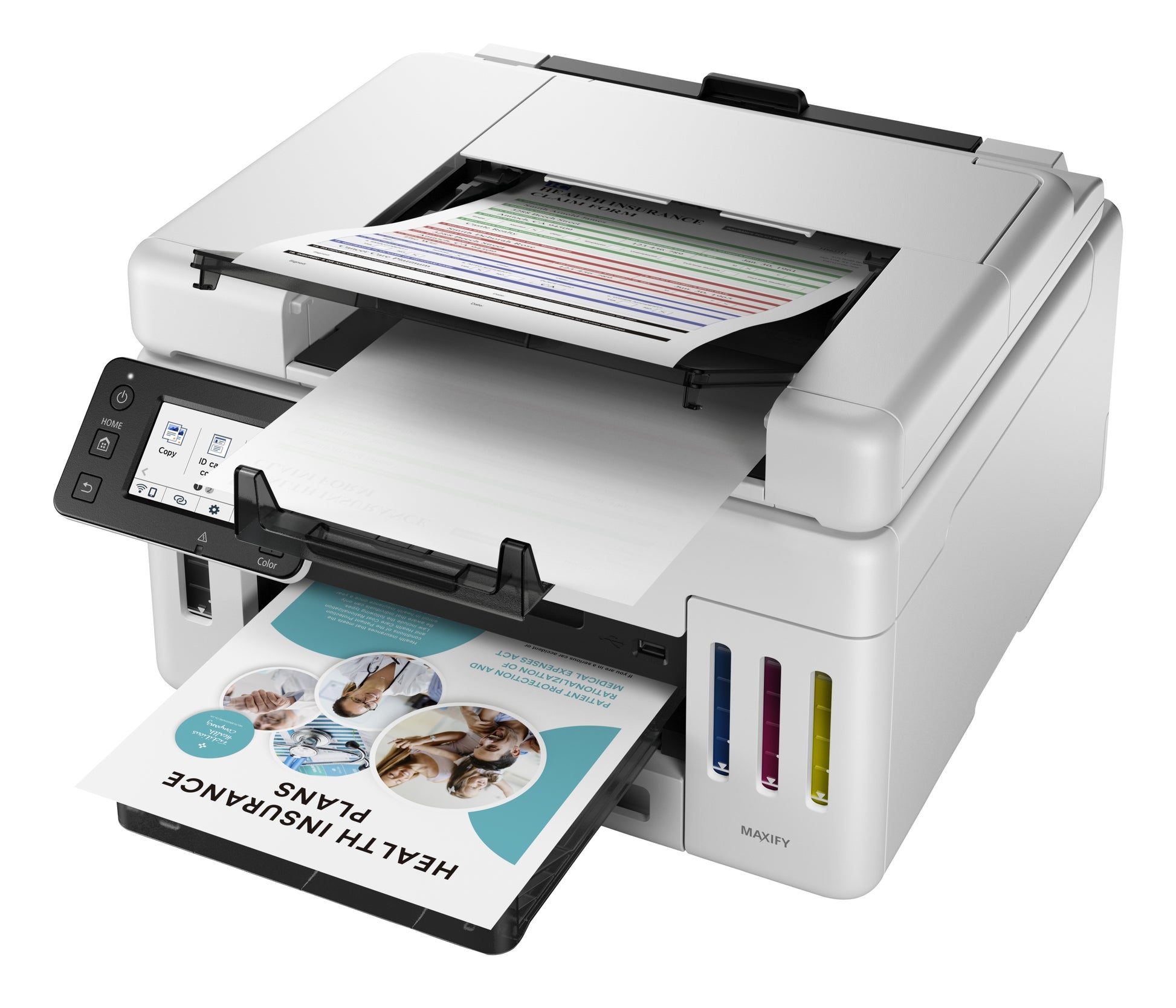 Canon MAXIFY GX6550 – Farbtintenstrahl-Multifunktionsdrucker, A4, 3-in-1, Duplex, ADF, WLAN/LAN, AirPrint