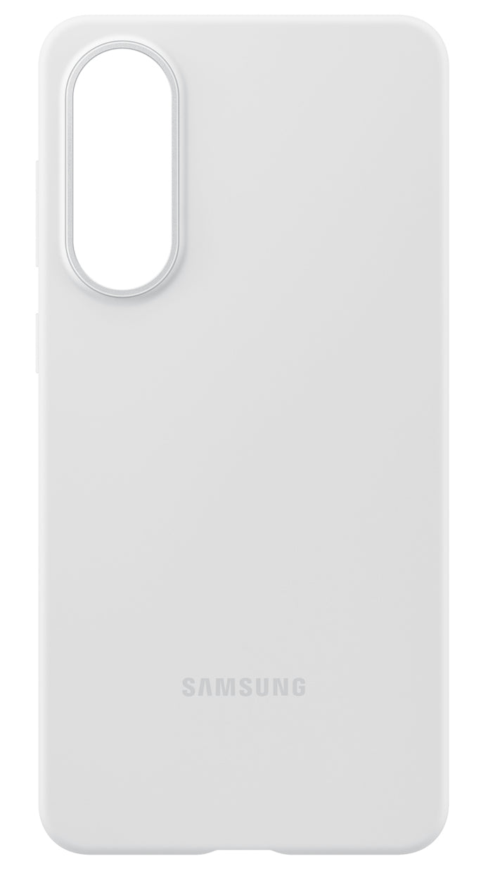 Samsung Silikonhülle – Rückcover – für Samsung Galaxy S25 Edge, Silikon, Hellgrau