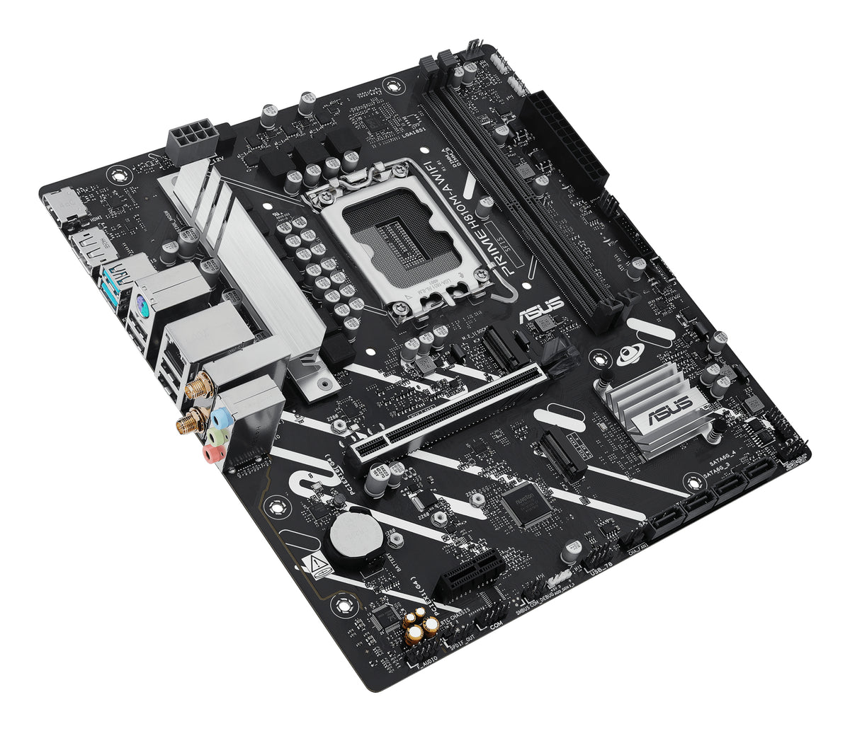 ASUS PRIME H810M-A WIFI – Mainboard – LGA 1851, Intel H810, mATX, DDR5