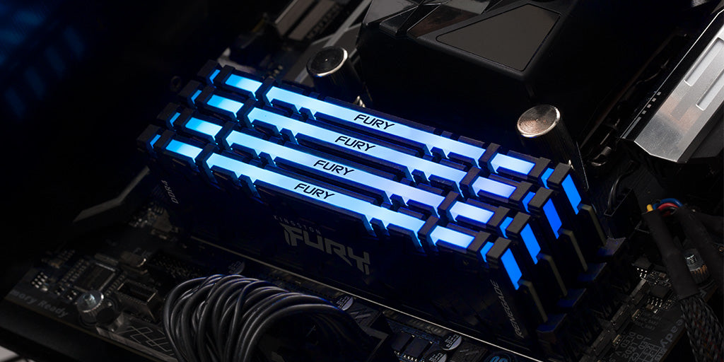 Kingston Technology Kingston FURY Renegade RGB – Arbeitsspeicher – 16 GB (2×8 GB), DDR4 4000 MT/s, CL19, 1,35 V, RGB