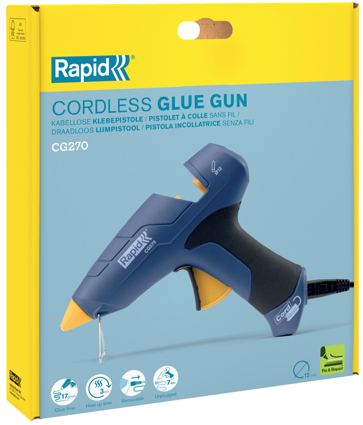 Rapid CG270 Heissklebepistole – 250 W – Stiftdurchmesser 12 mm