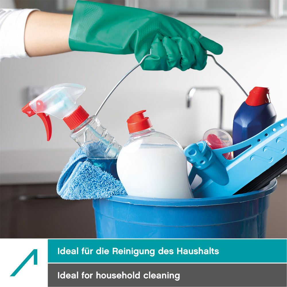 ACE Chemikalienhandschuhe Heisenberg – L, 3 Paar (6 Stück) – Nitril, Grün, Chemikalienbeständig