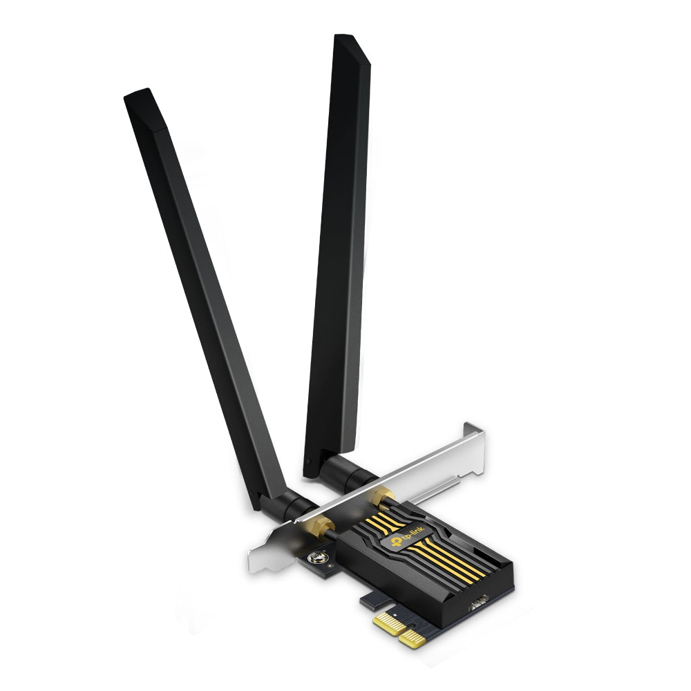 TP-Link BE6500 – PCIe WLAN-Karte, Wi-Fi 7 (802.11be), 2,88 Gbit/s, Tri-Band (2,4/5/6 GHz), für PC