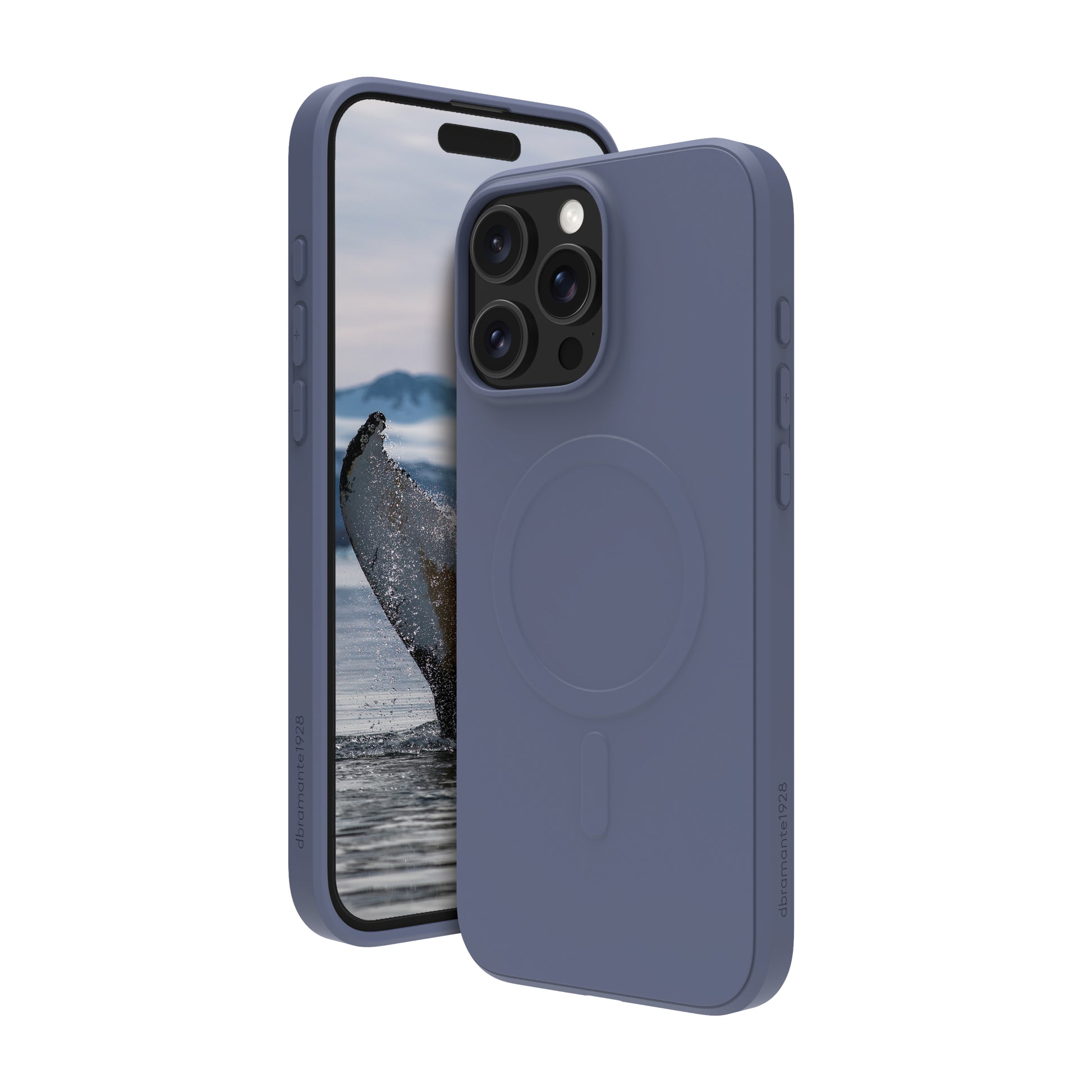 dbramante1928 Greenland Pro MS Backcover – für Apple iPhone 16 Pro Max, Recycelbarer Kunststoff, Pacific Blue