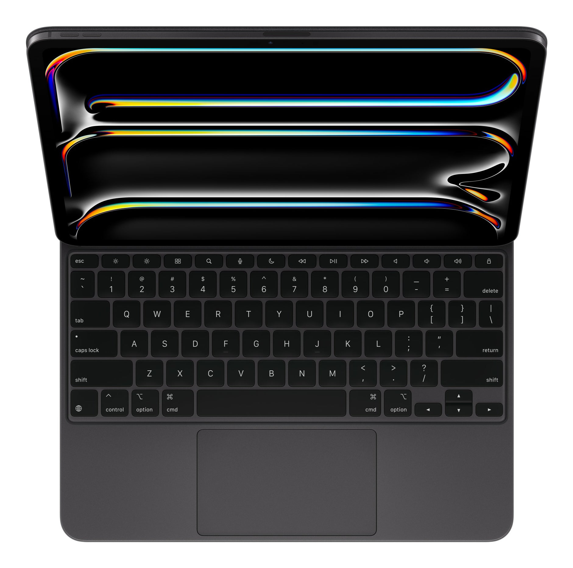 Apple Tastatur-Case für iPad Pro 13" (M4) – Smart Connector, Trackpad, Beleuchtung – Schwarz