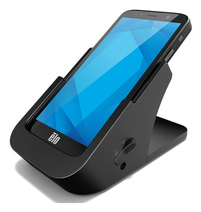 Elo Touch Solutions M51 Lade-/Daten-Cradle – mit Pogo-Pins – für M51 (mit und ohne Gummischutz) – Schwarz