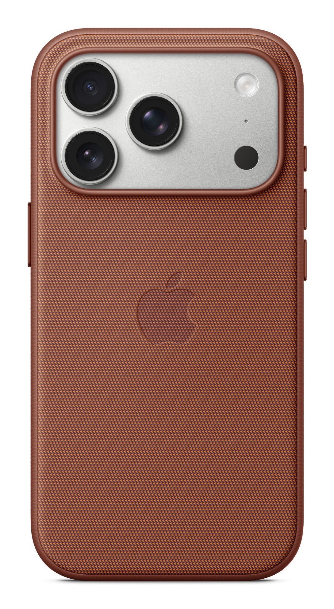 Apple Backcover – für Apple iPhone 17 Pro, MagSafe, Aluminium+Stoff+TPU, Sienna